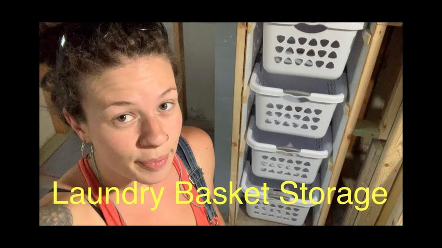 Laundry Basket Storage Stack (Part 2/2)-- Not a How-To by Handymom (1 year ago)