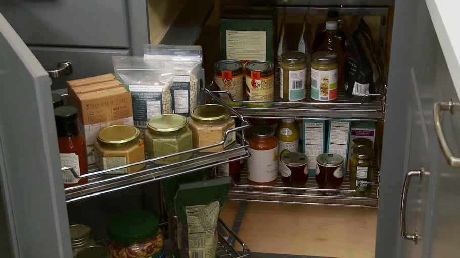 Blind Corner Organizer with Soft Close Slides, CS-SDCO | KitchenSource.com by KitchenSource (3 years ago)