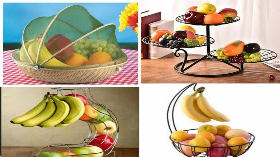 Unique fruit basket|Creative fruit organizer|Fruit storage container|Amazing fruit stand for kitchen by Tasty Food With Vidya (2 months ago)