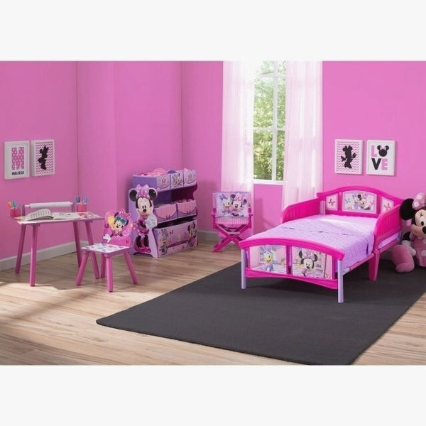 Archaikomely Minnie Mouse Toddler Bedroom Set