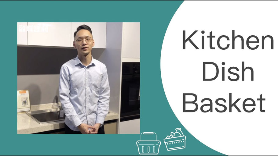 Dish Basket DIY Cabinet Storage Rack Kitchen Organizer | Kitchen Storage Ideas by George Buildings (1 year ago)
