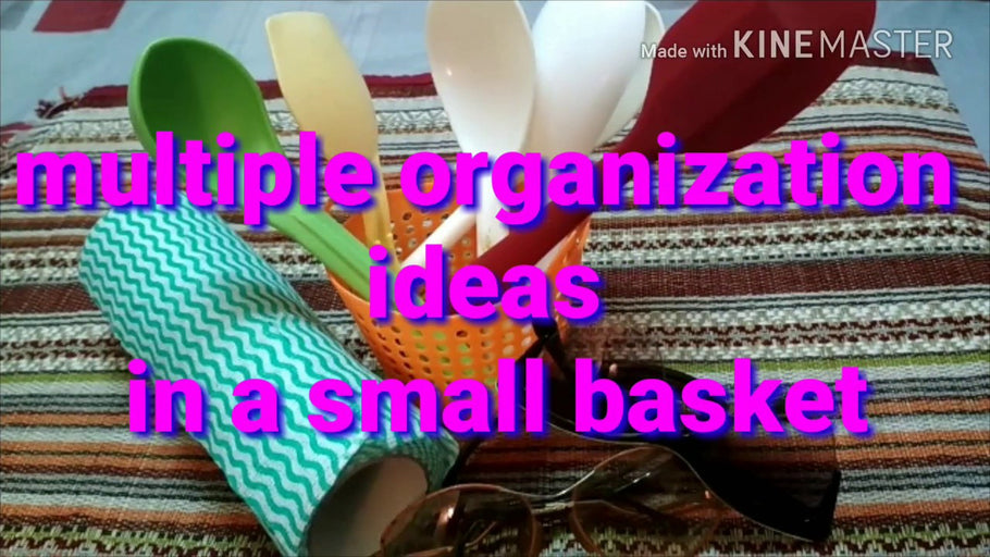 Multiple organization ideas in a small basket by Aashiyana of craft (3 years ago)