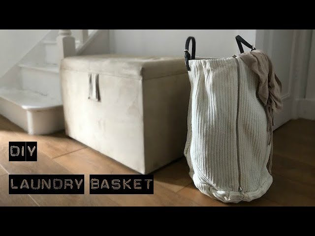 DIY Laundry Basket | Storage Basket by Carnival of Creativity (3 years ago)