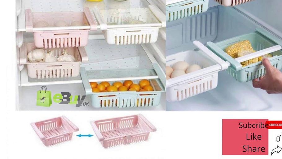 Adjustable Fridge Storage Basket Food Organizer at Best Price in Pakistan by eBuy (1 month ago)
