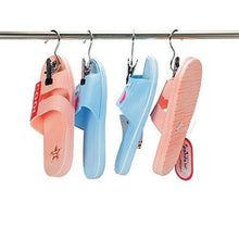 Load image into Gallery viewer, Cheap 16 pcs laundry hook boot hanging hold clips portable hanging hooks home travel hangers clothing clothes pins