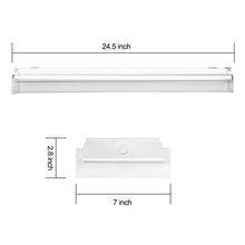 Load image into Gallery viewer, Buy antlux 2ft led wraparound light 20w flush mount led garage shop lights 2400lm 4000k neutral white 2 foot commercial linear ceiling lighting fixture for kitchen laundry workshop closet 4 pack