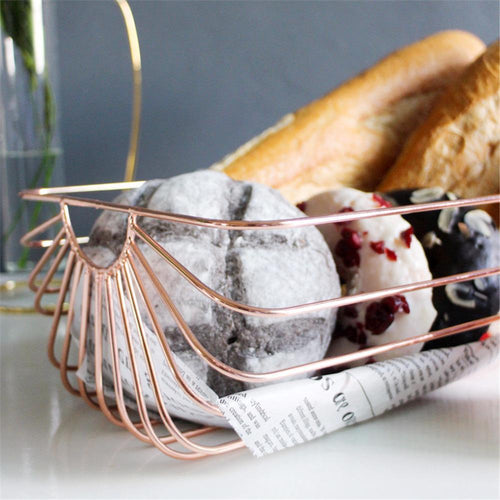 Carta - Modern Nordic Wire Metal Basket Organizer